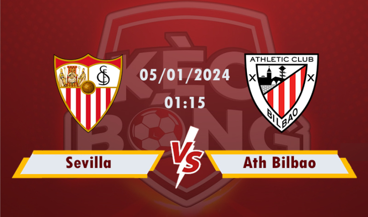 Nhận định, soi kèo Sevilla vs Ath Bilbao, 01h15 ngày 5/1/2024