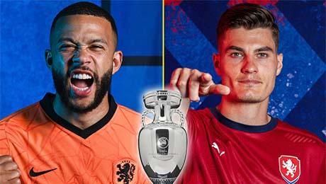 Vòng 1/8 Euro 2020: Trận đấu Hà Lan vs CH Séc có thể có bất ngờ